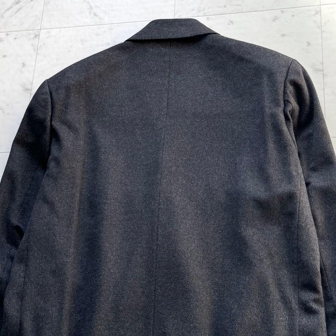 美品 Wind Armor ダブルチェスターコート カシミヤ100% L