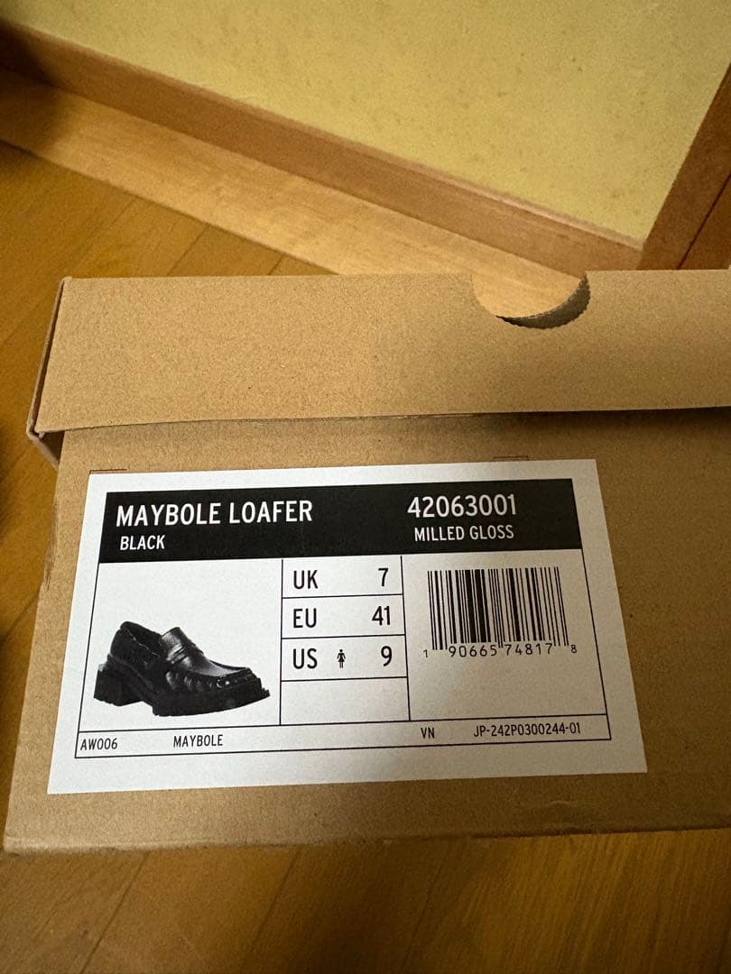 Dr.Martens MAYBOLE スクエアトゥ ローファー UK7 26cm