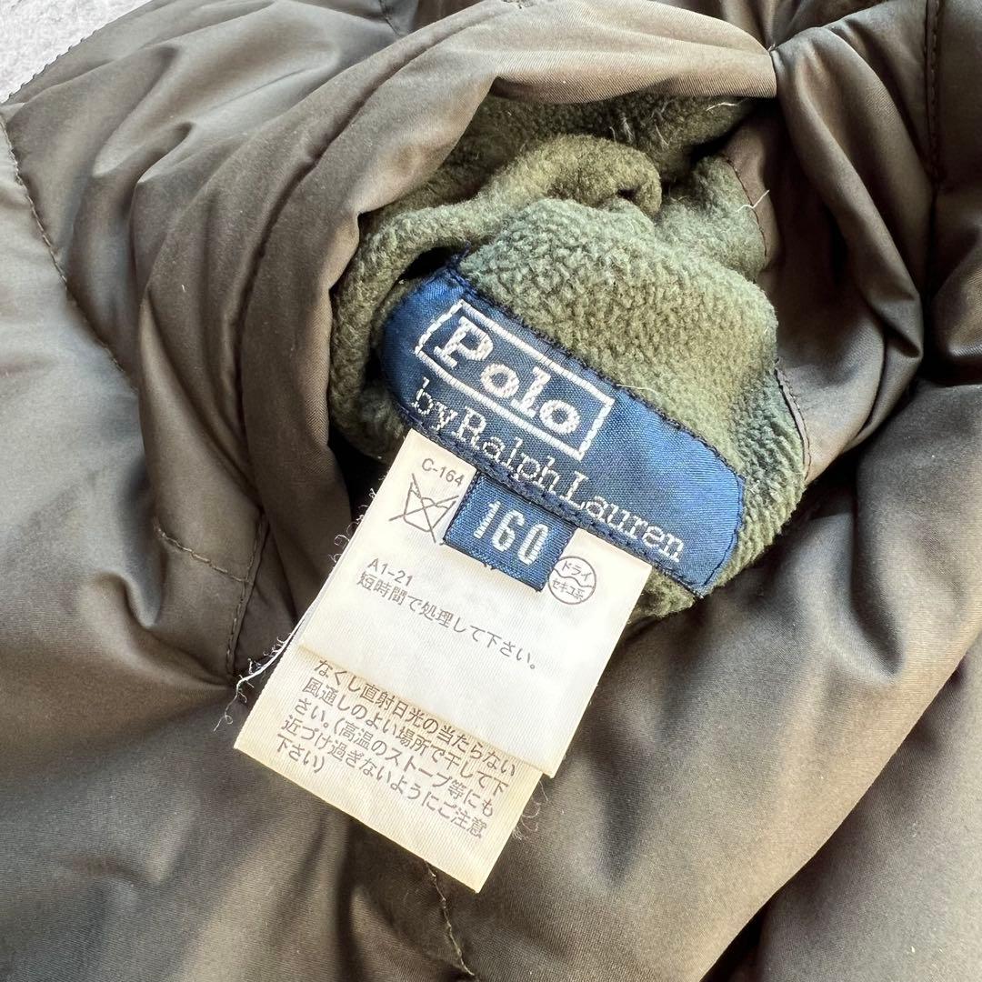 90s Ralph Lauren ラルフローレン リバーシブル ダウンベスト