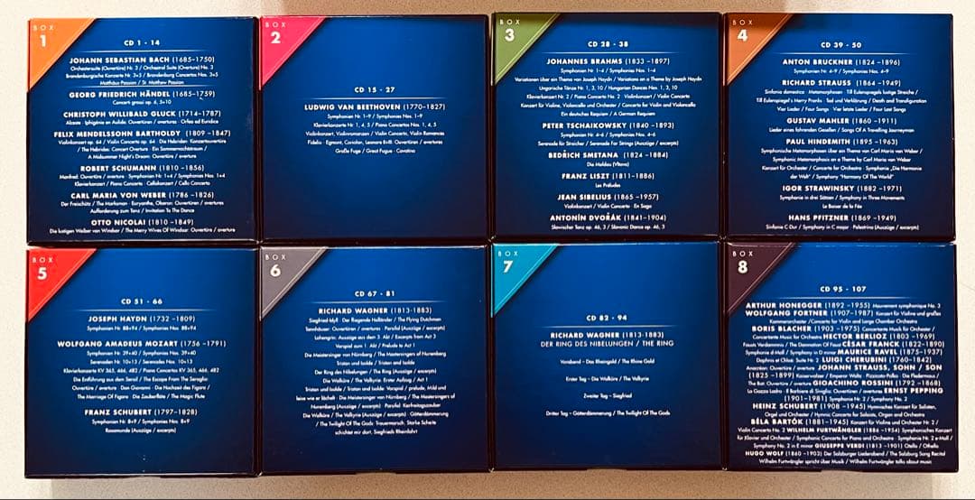 【美品】フルトヴェングラー ザ・レガシー 107CD