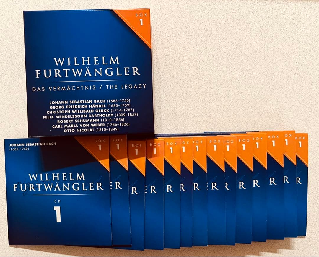 【美品】フルトヴェングラー ザ・レガシー 107CD