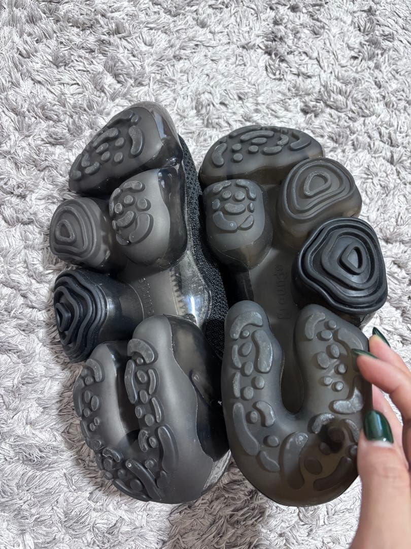 グラウンズ スニーカー厚底レディース 25.5cm