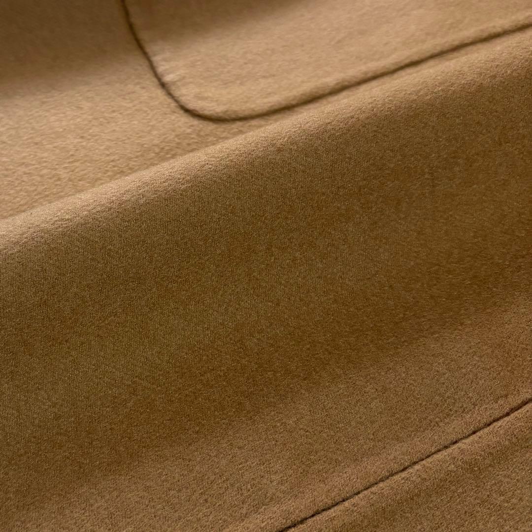 美品✨マックスマーラ　クチートアマーノ　ベルテッド　フード付き　キャメル