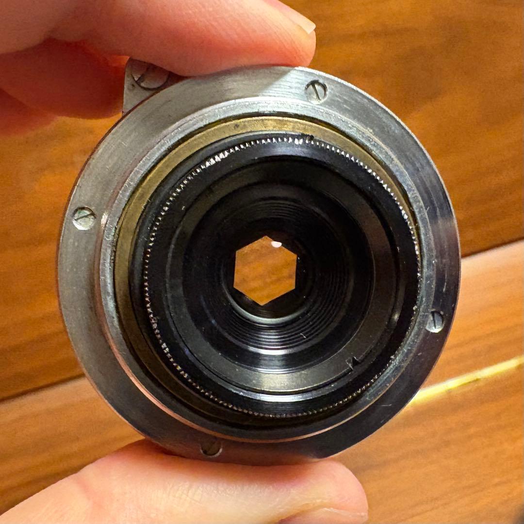 希少CANON 25mm F3.5 (L39) 単焦点レンズ　純正ファインダー