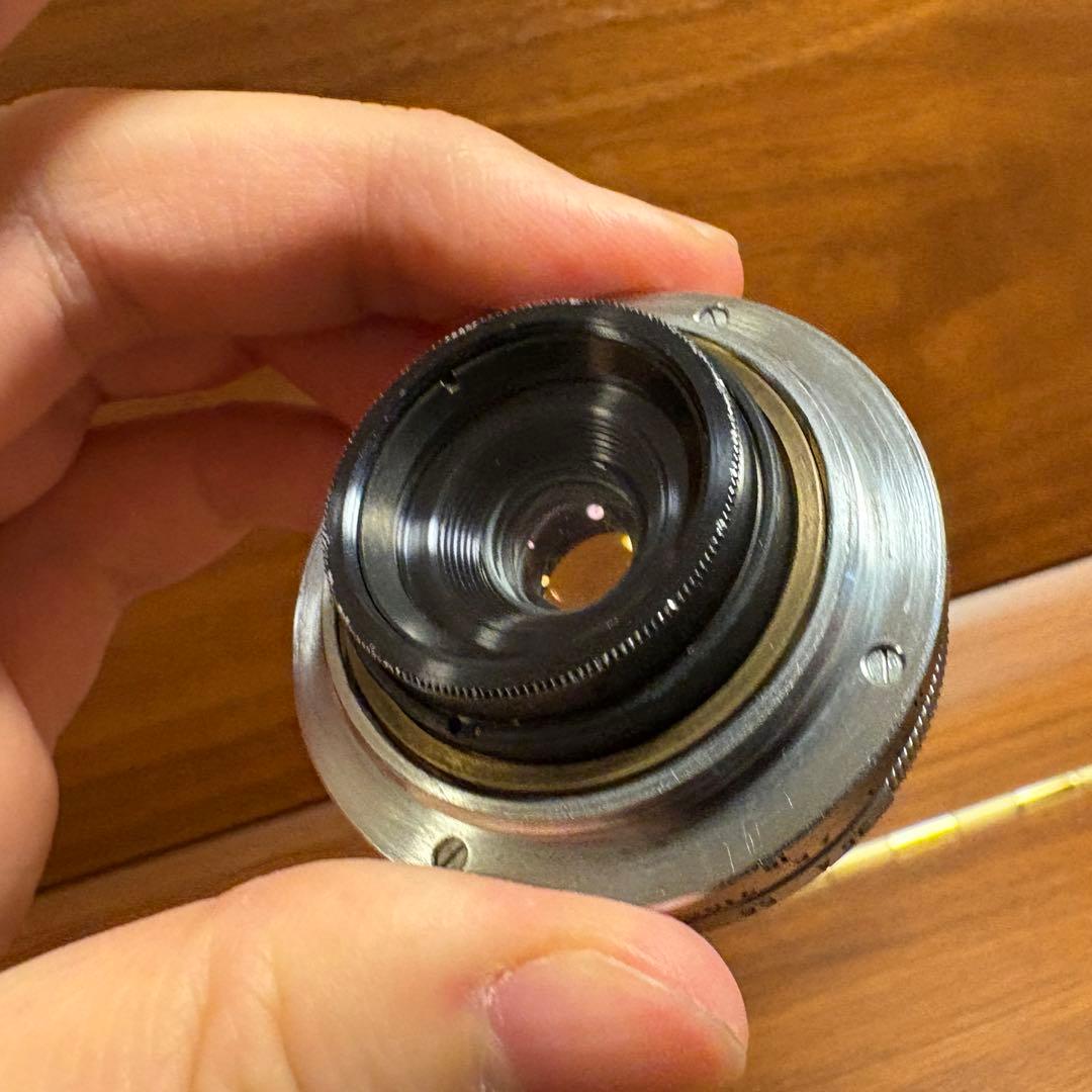 希少CANON 25mm F3.5 (L39) 単焦点レンズ　純正ファインダー