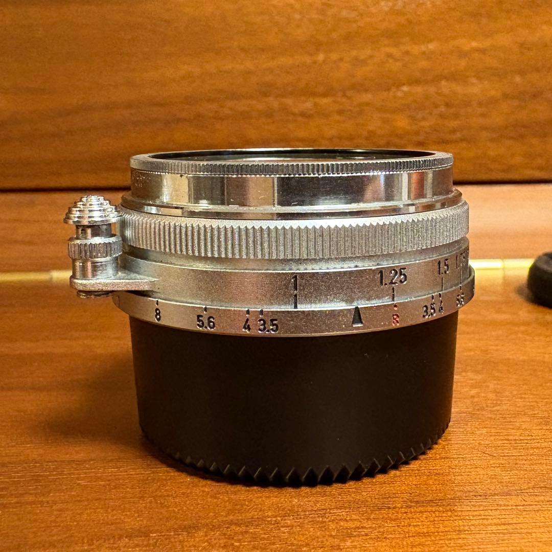 希少CANON 25mm F3.5 (L39) 単焦点レンズ　純正ファインダー