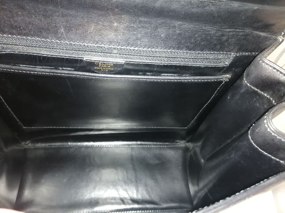 セリーヌ　ヴィンテージ　カバン美品、袋付き
