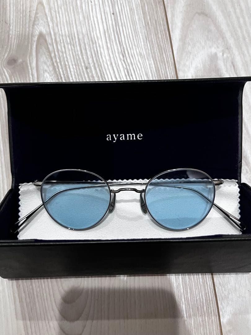 ayame MANRAY マンレイ　シルバー フレーム