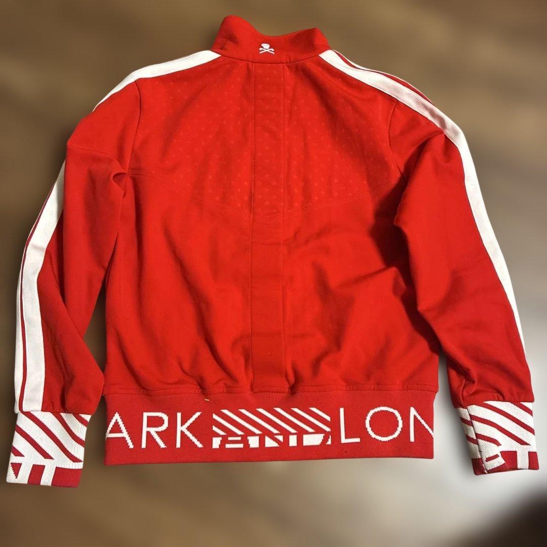 マークアンドロナ　ジャンバー　サイズ34 赤　ティー付き