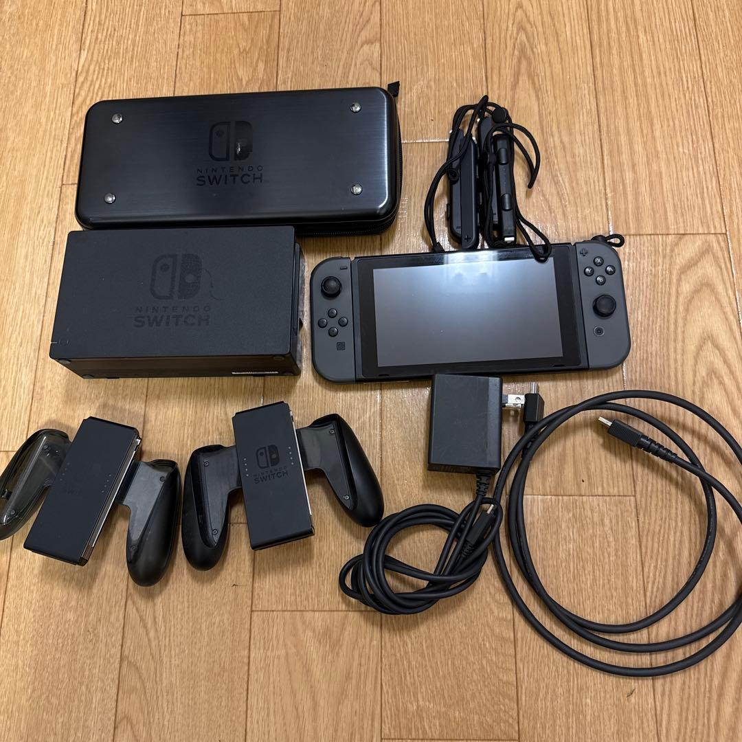Nintendo Switch 本体 グレー 箱無し