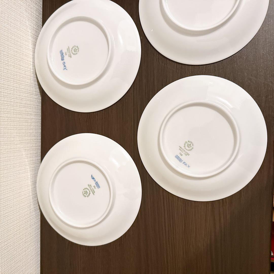 【ティム】ロイヤルコペンハーゲン　ブルーパルメッテ　15㎝　5枚