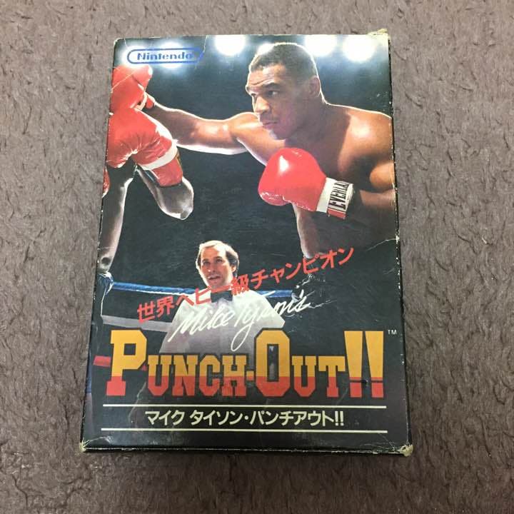 パンチアウト、ファミコン ソフト カセット