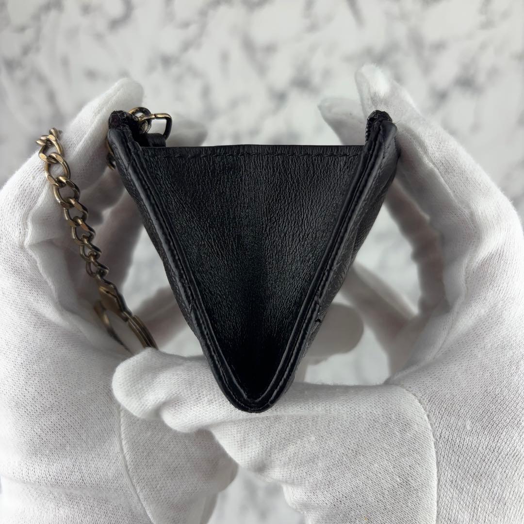 45 CHANEL マトラッセ　キャビアスキン　ケース