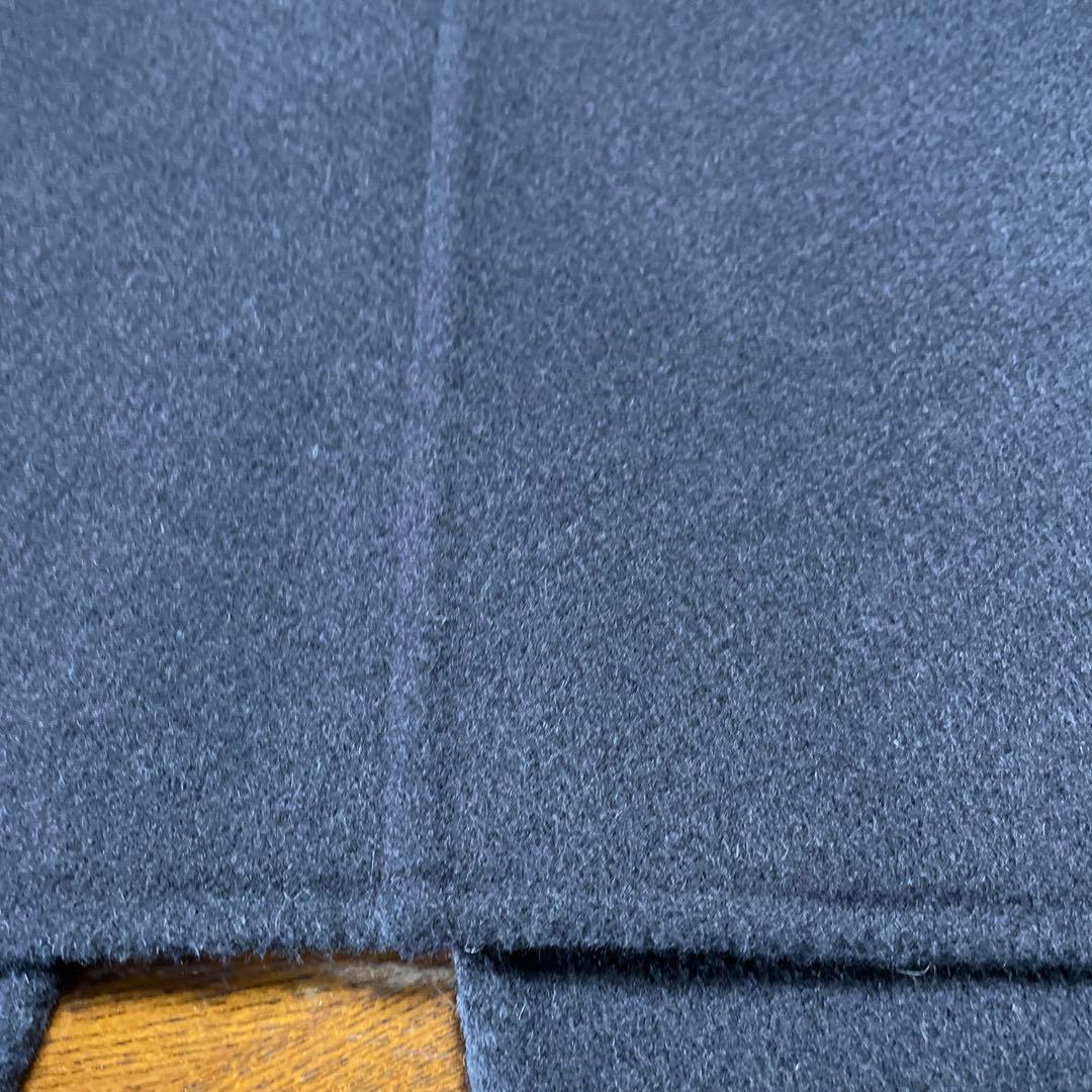 GERARDI カシミア100％ジャケットコ－ト イタリア製　ダ－クネイビー