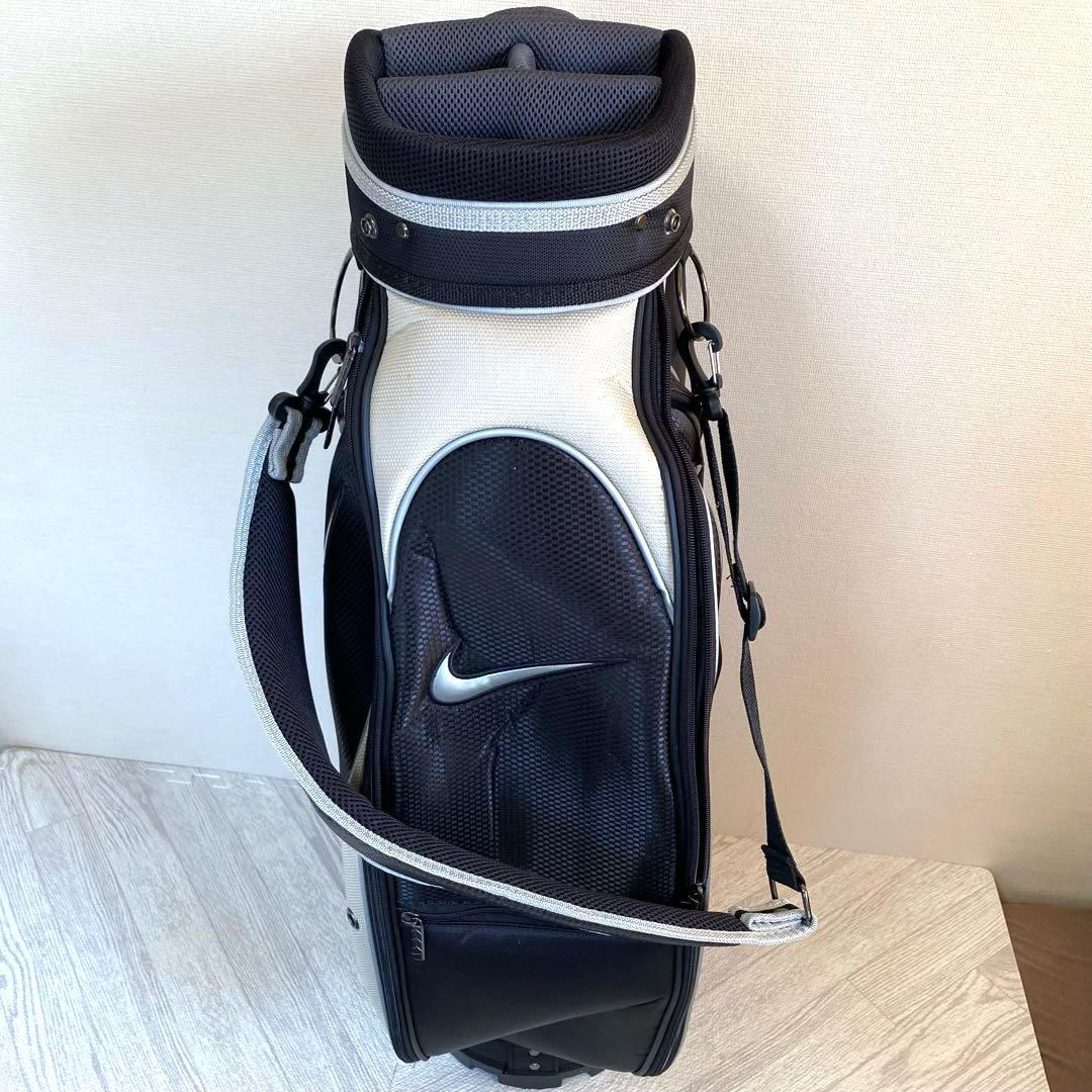 NIKE ナイキ　キャディバッグ　黒　白　ゴルフバック