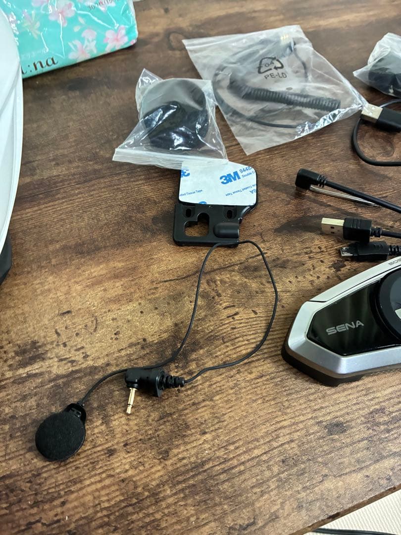 SENA 50S インカム付き アチェルビス　オフロードヘルメット