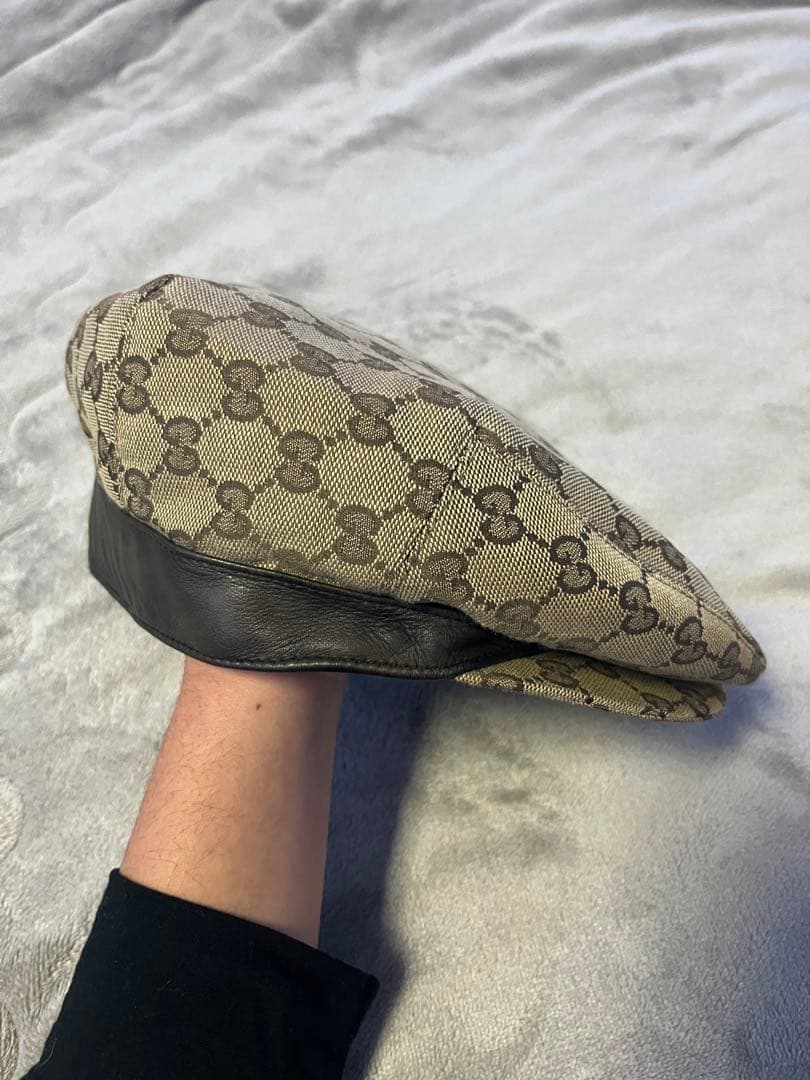 カ*ズ様 Gucci グッチ　モノグラム　ペレー帽　ハンチング帽　bboy 00