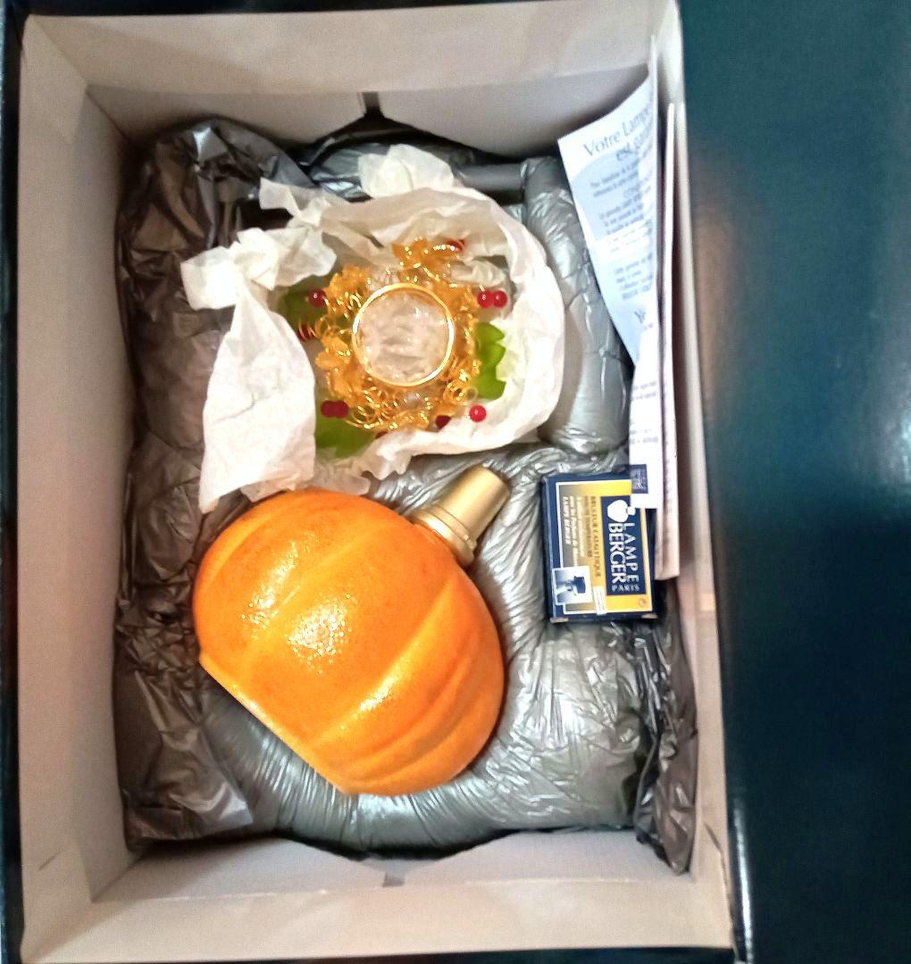 ランプベルジェ　金色のかぼちゃ　未使用　美品