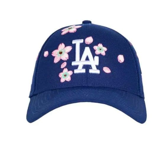 新品　村上隆 MLB　NEWERA 9FORTY ドジャース キャップ　ネイビー