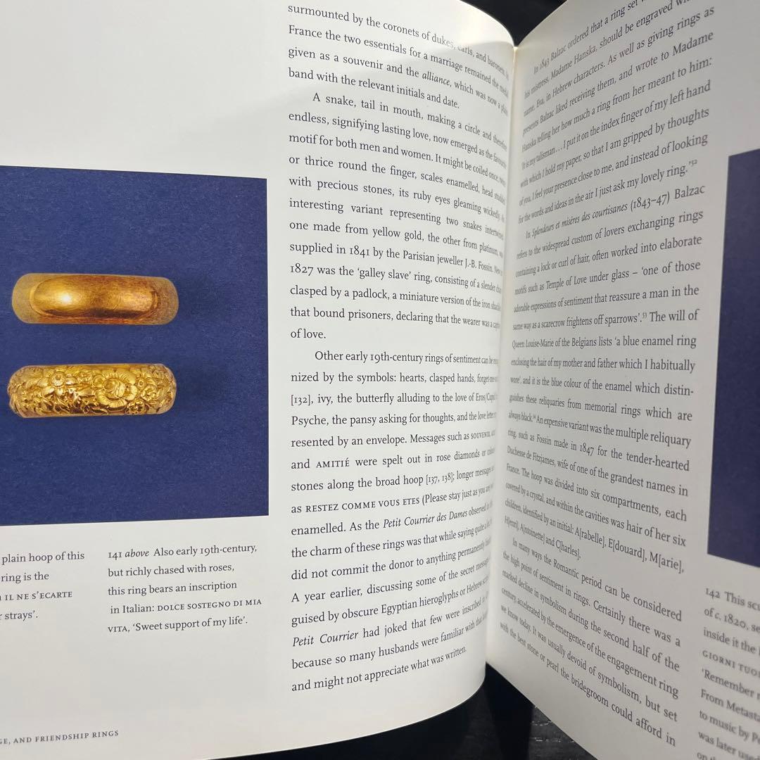 Ring リング ジュエリー 歴史 洋書 英語版