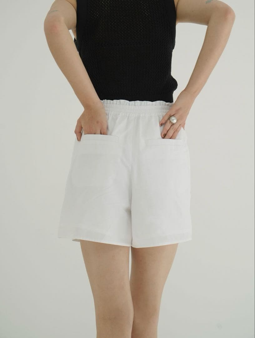 新品タグ付き◆CLANE◆SHIRT DETAIL SHORT PANTS