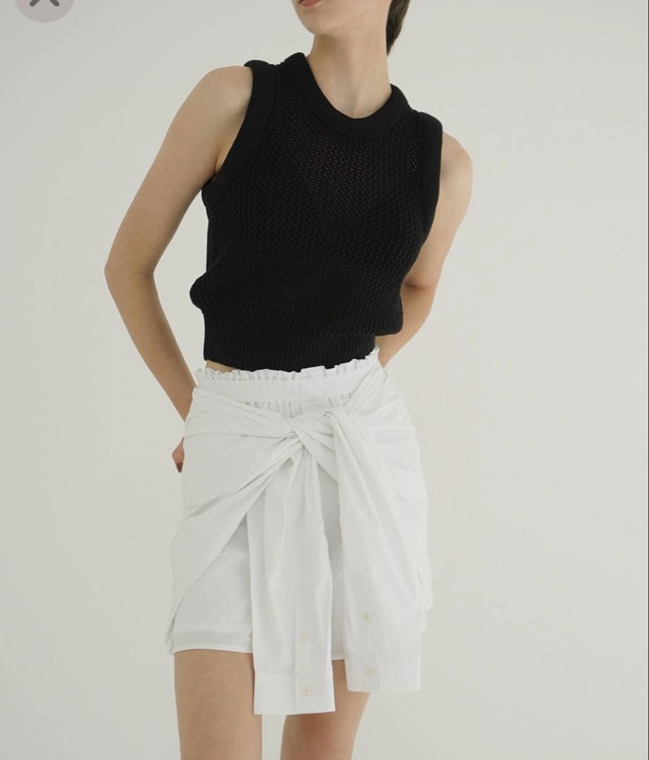 新品タグ付き◆CLANE◆SHIRT DETAIL SHORT PANTS