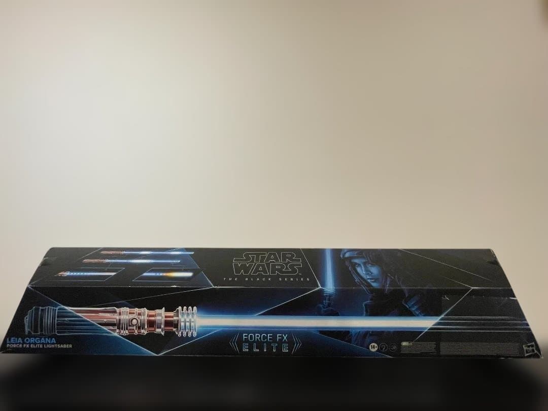 【動作良好】スターウォーズ レイアライトセーバーフォースFX