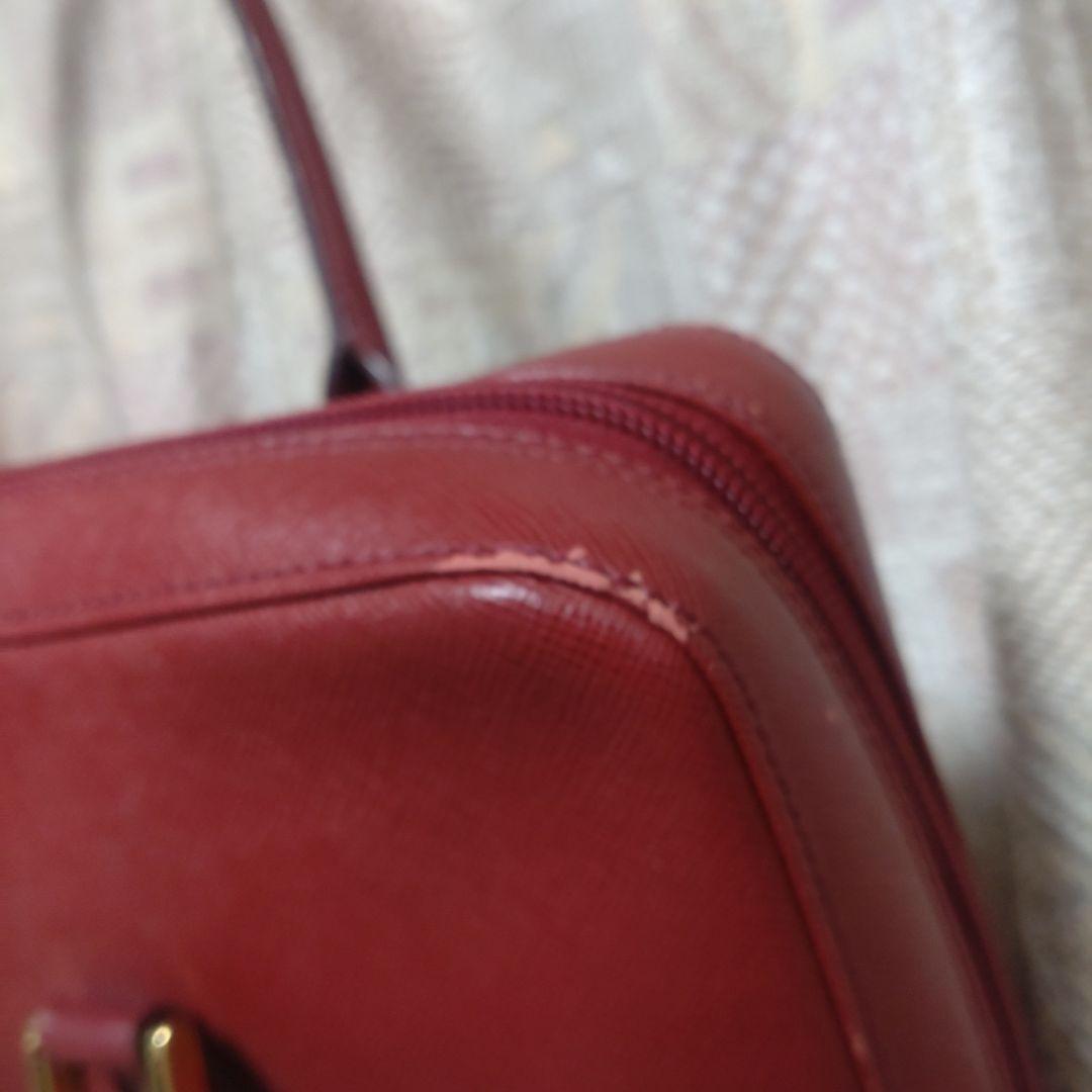 ◆バーバリー◆ビジネス、トートバッグ A4サイズ対応／赤／ノバチェック