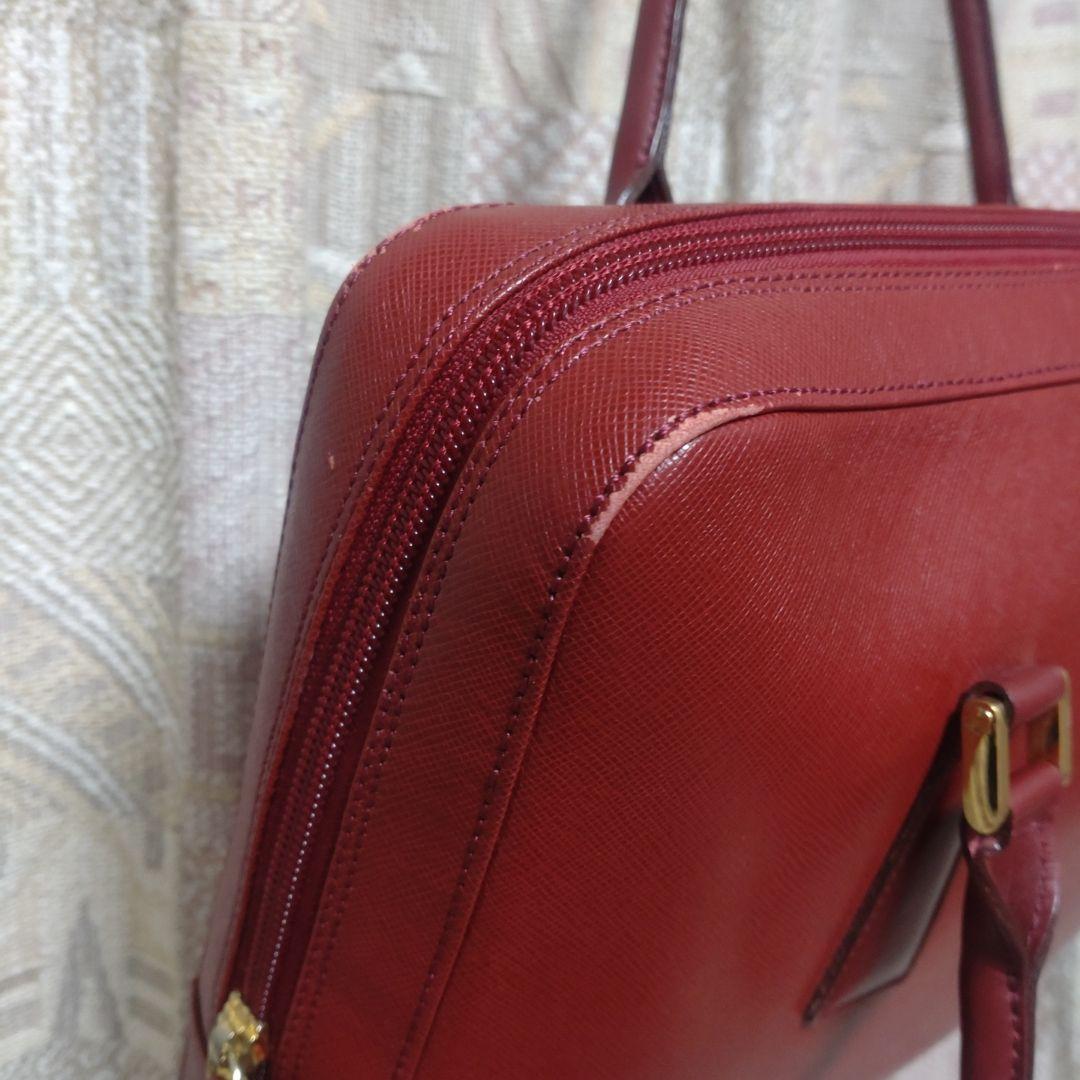 ◆バーバリー◆ビジネス、トートバッグ A4サイズ対応／赤／ノバチェック