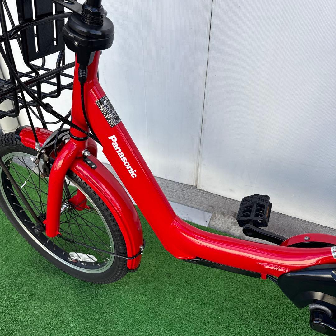 Panasonic電動アシスト自転車20インチ 16Ah 引き取り限定レッド美品