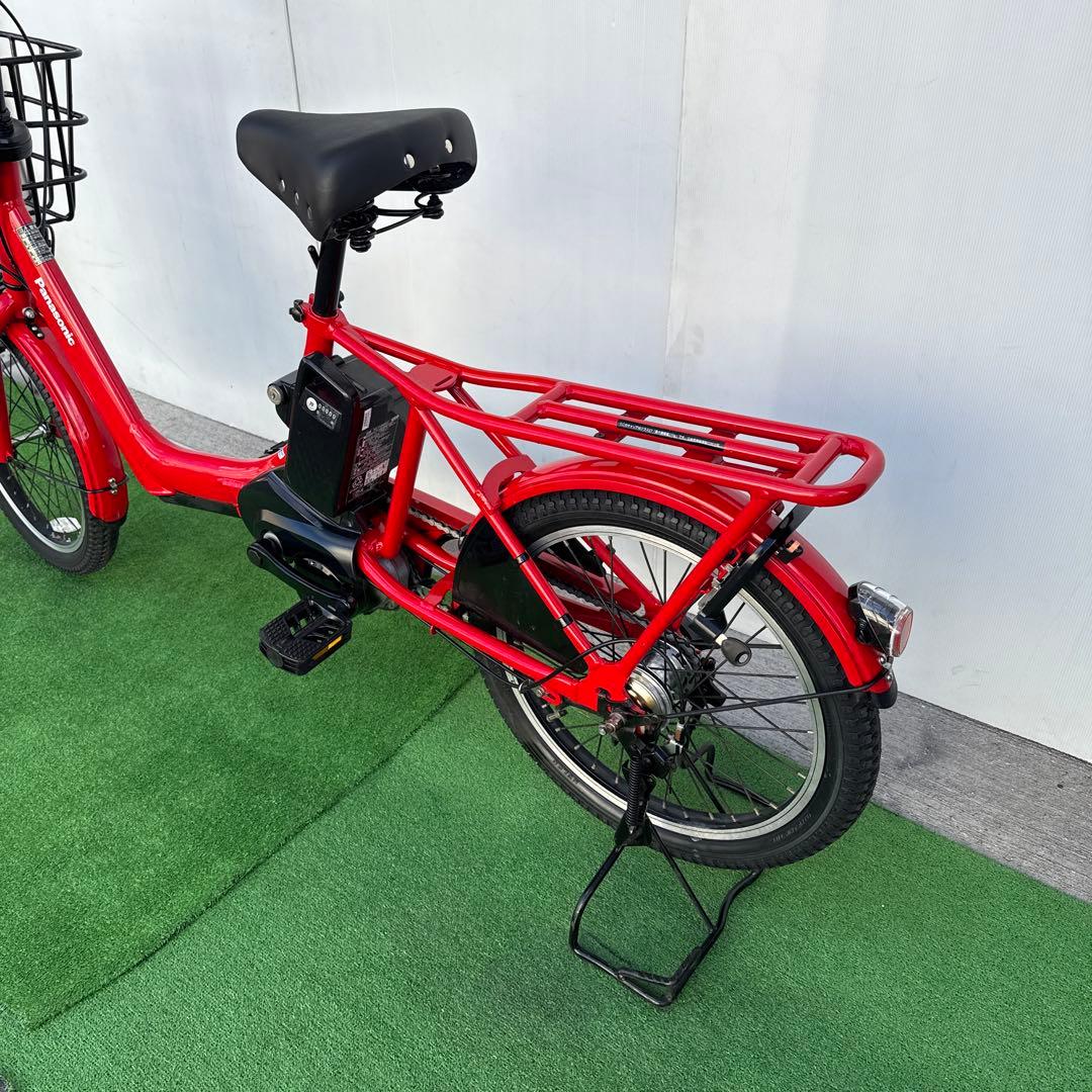 Panasonic電動アシスト自転車20インチ 16Ah 引き取り限定レッド美品