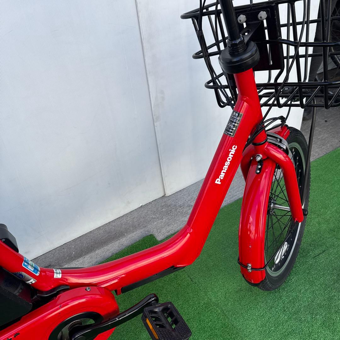 Panasonic電動アシスト自転車20インチ 16Ah 引き取り限定レッド美品