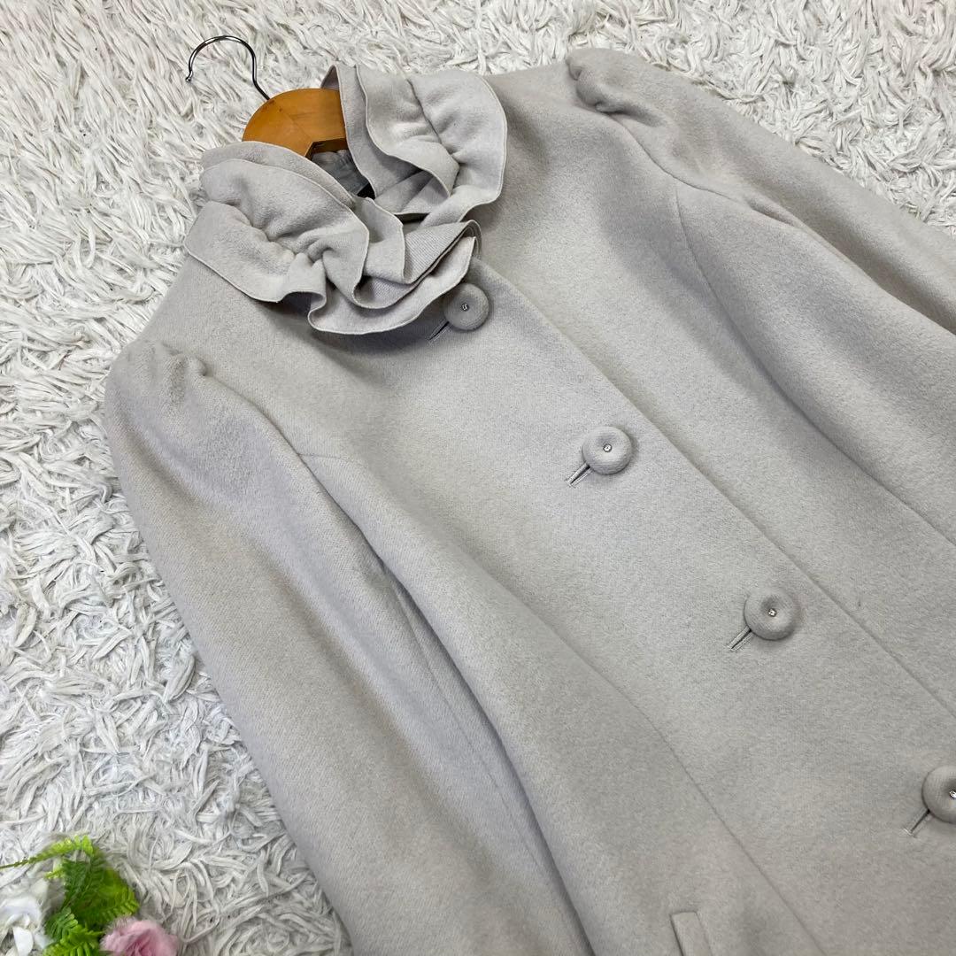 M'S GRACY エムズグレイシー 2way アンゴラウール コート