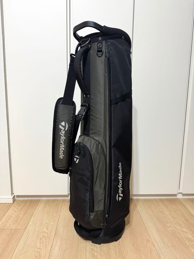 テーラーメイド スリム キャディバッグ TB652 カーキ/ブラック