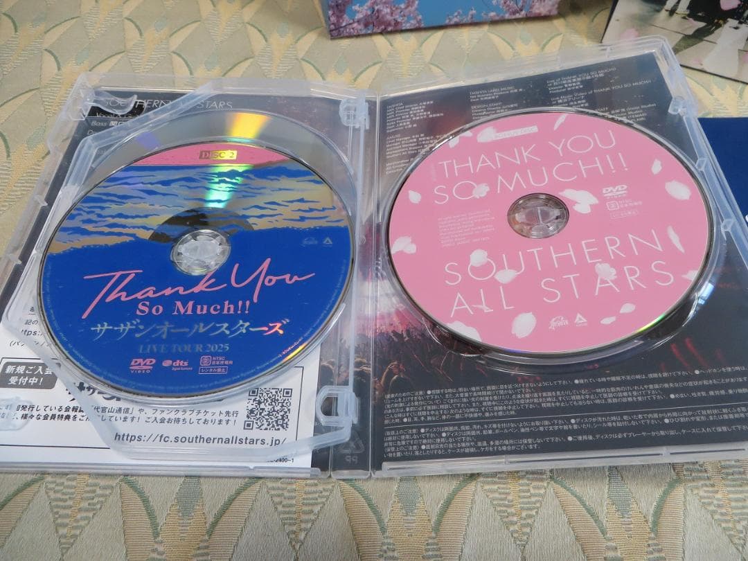 「THANK YOU SO MUCH!!」 DVD サザンオールスターズ
