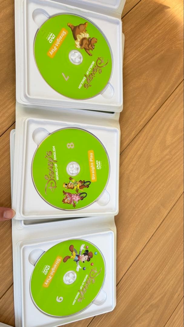 2017年購入 ストレートプレイDVD　新子役　字幕あり　ディズニー英語システム