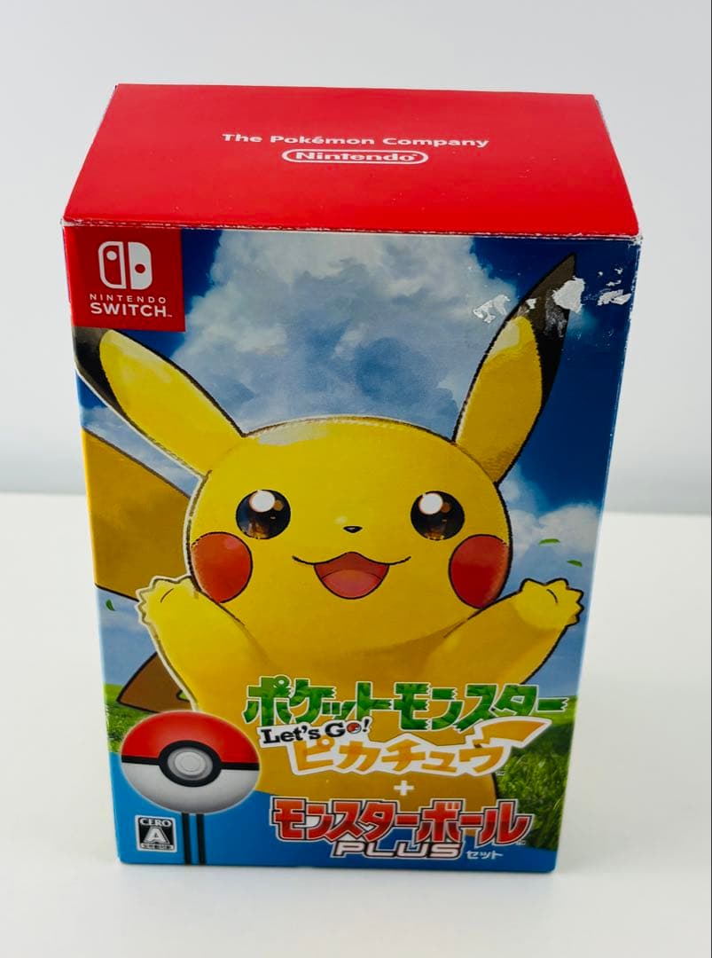美品 レッツゴー ピカチュウ Lets Go ポケモン モンスターボールプラス