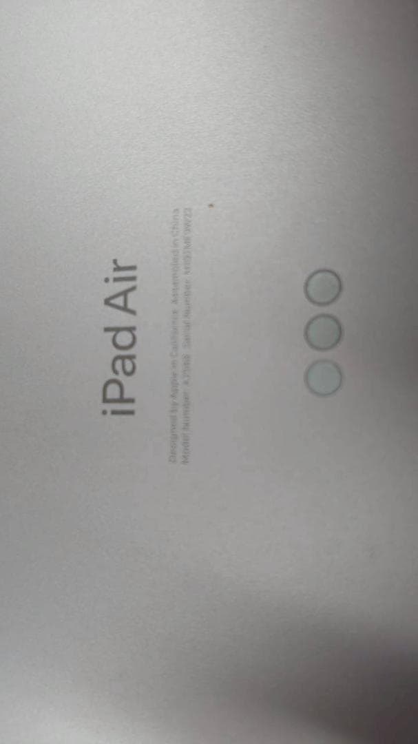 j*r様 iPad Air 第5世代 M1チップ 64GB Wi-Fiモデル A