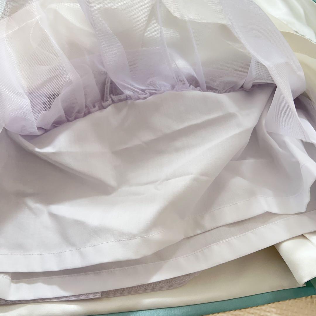 新品未使用　ファミリア　ワンピース　フォーマルドレス　パニエ付き　日本製　110