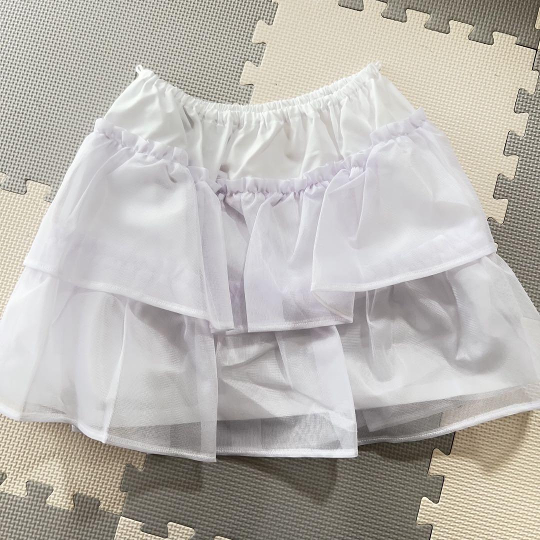 新品未使用　ファミリア　ワンピース　フォーマルドレス　パニエ付き　日本製　110