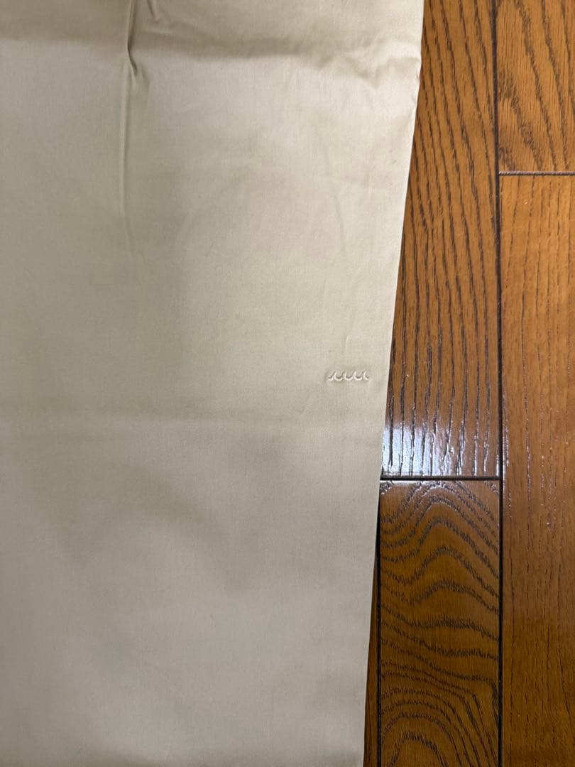 新品未使用品　muta ベージュ パンツ サイズ6(L)