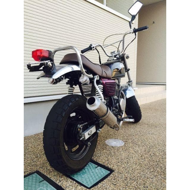 新品　エイプ50　100 ツインサスアダプター 塗装無し　ＫＢＣ製 Ｗサス