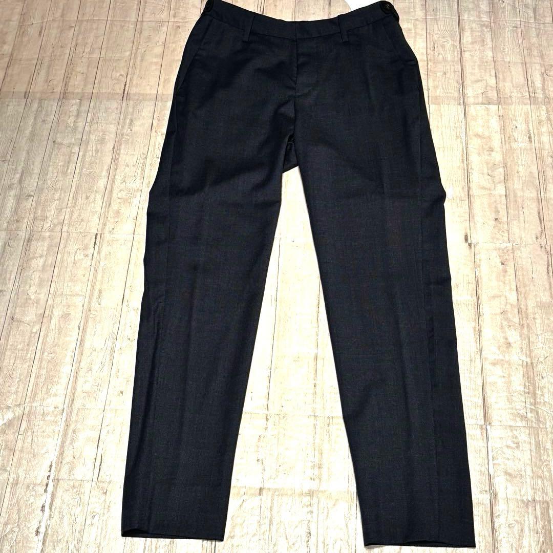 ato ダークグレー セットアップスーツ 拝絹 シルク 日本製　サイズ46