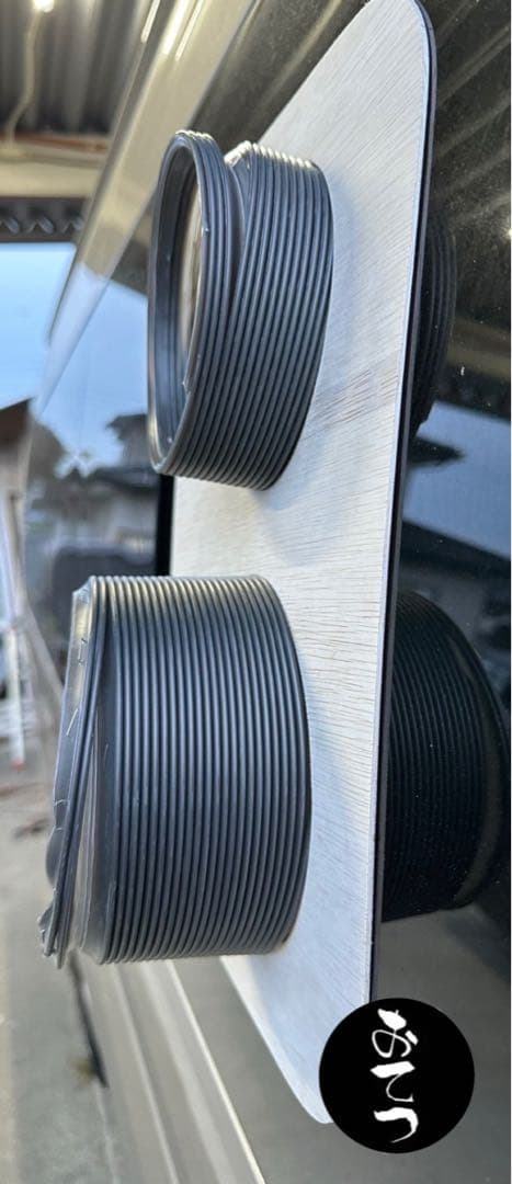 エコフロー WAVE2.WAVE3 ダクトパネル 助手席側小窓用 未塗装