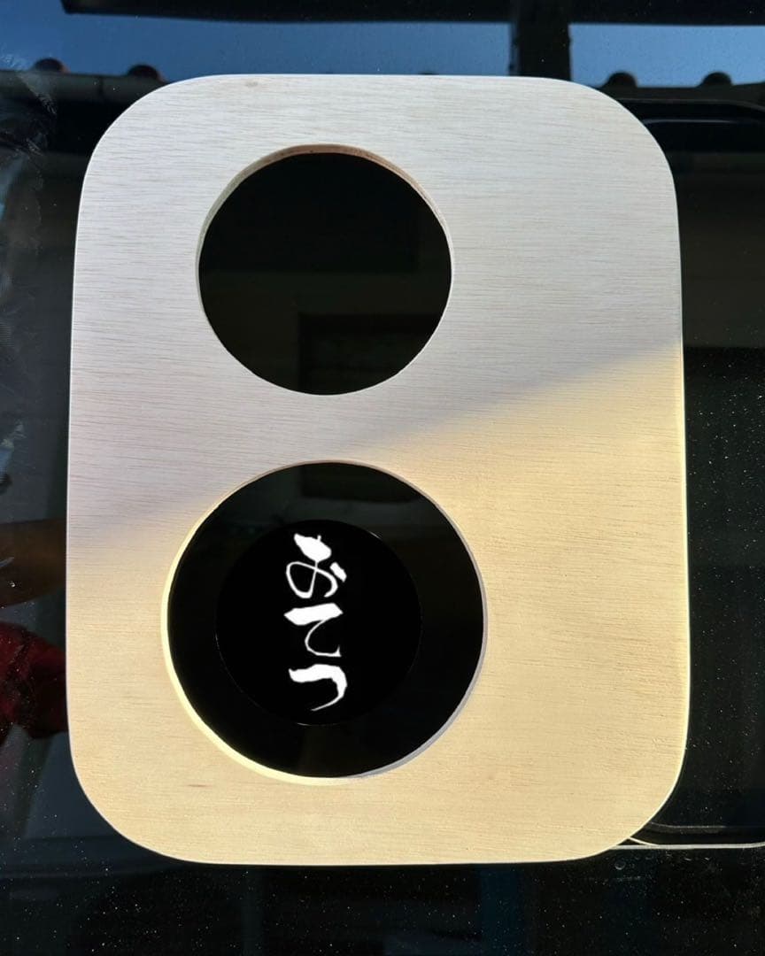 エコフロー WAVE2.WAVE3 ダクトパネル 助手席側小窓用 未塗装