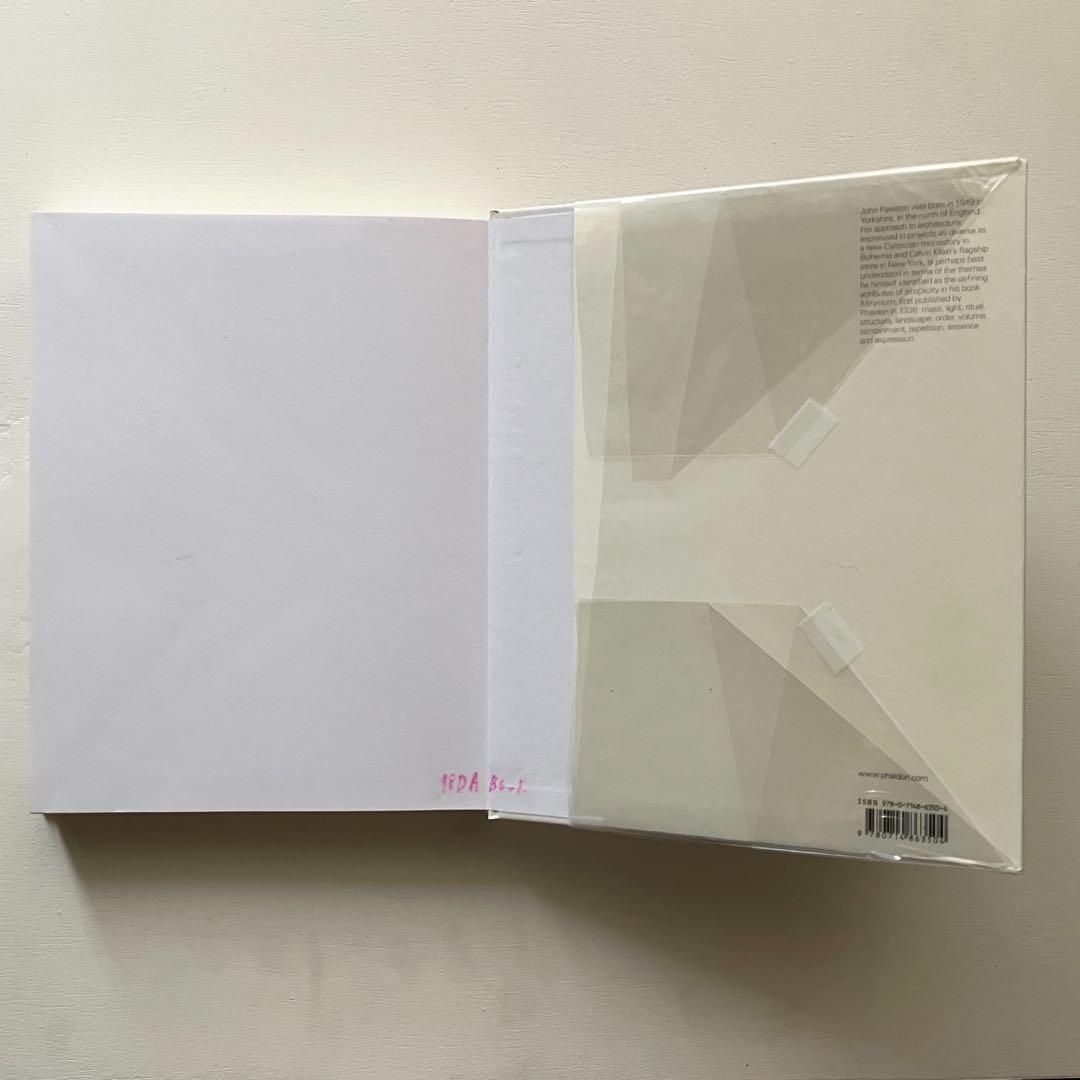 John Pawson - A Visual Inventory ジョンポーソン