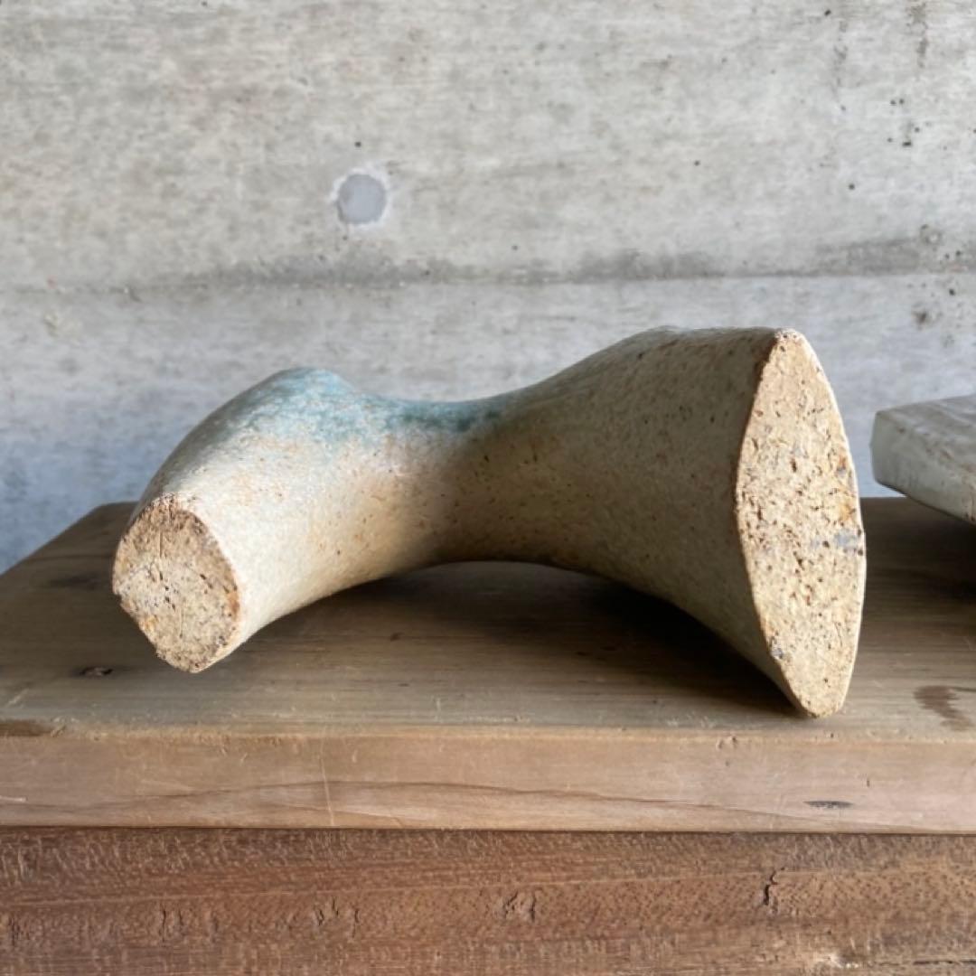 みゆき⁇ 花器 花瓶 フラワーベース 置物 オブジェ 陶器 モダン ３点 レトロ