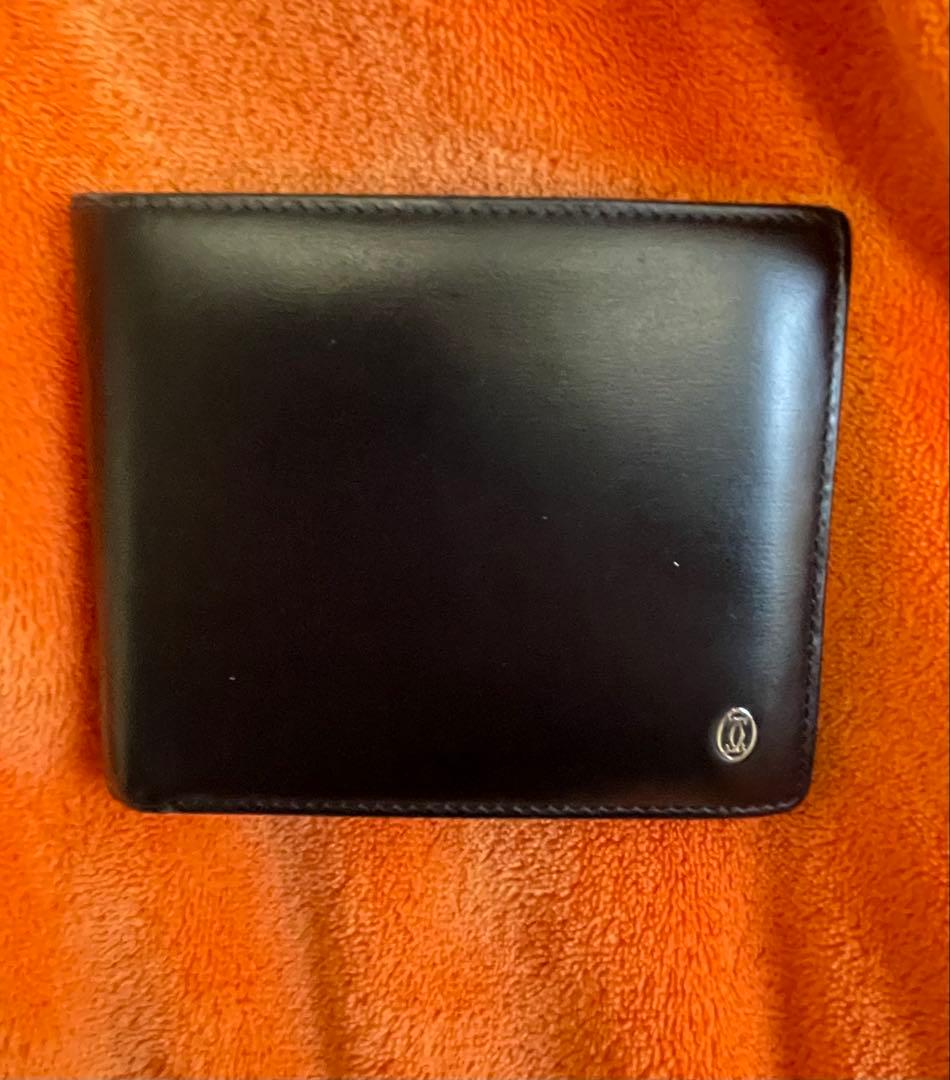 Cartier ブラック 二つ折り財布