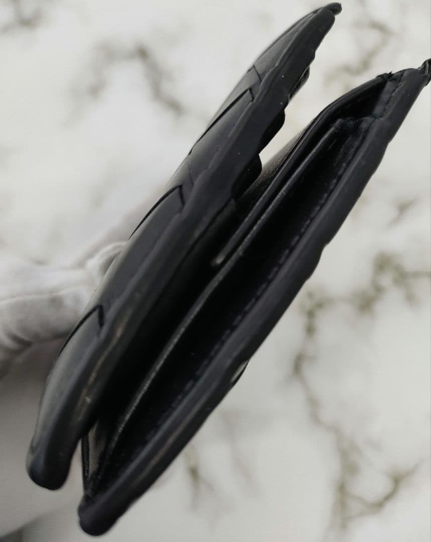 APR01 ボッテガヴェネタ 極美品 マキシイントレチャート 2つ折り財布