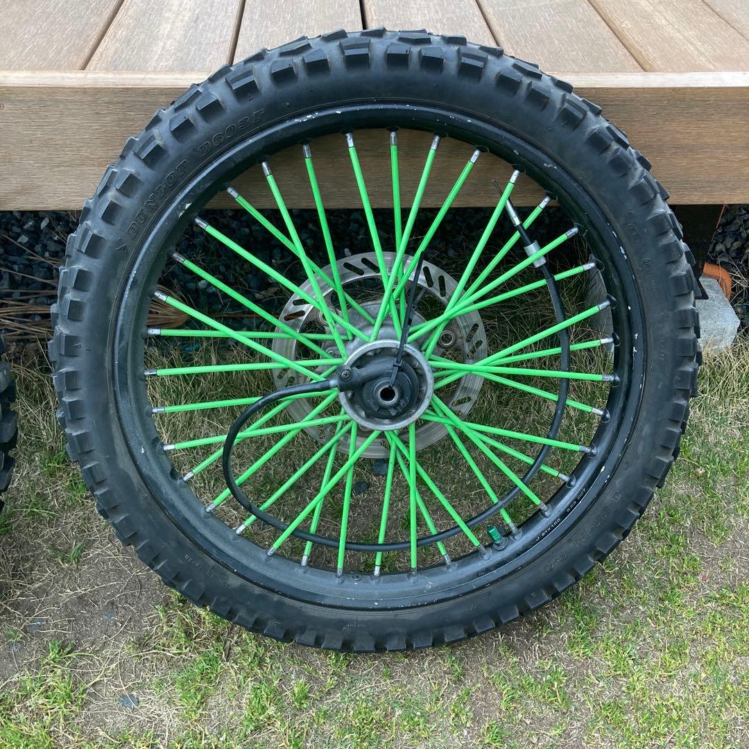 klx250 タイヤホイールセット